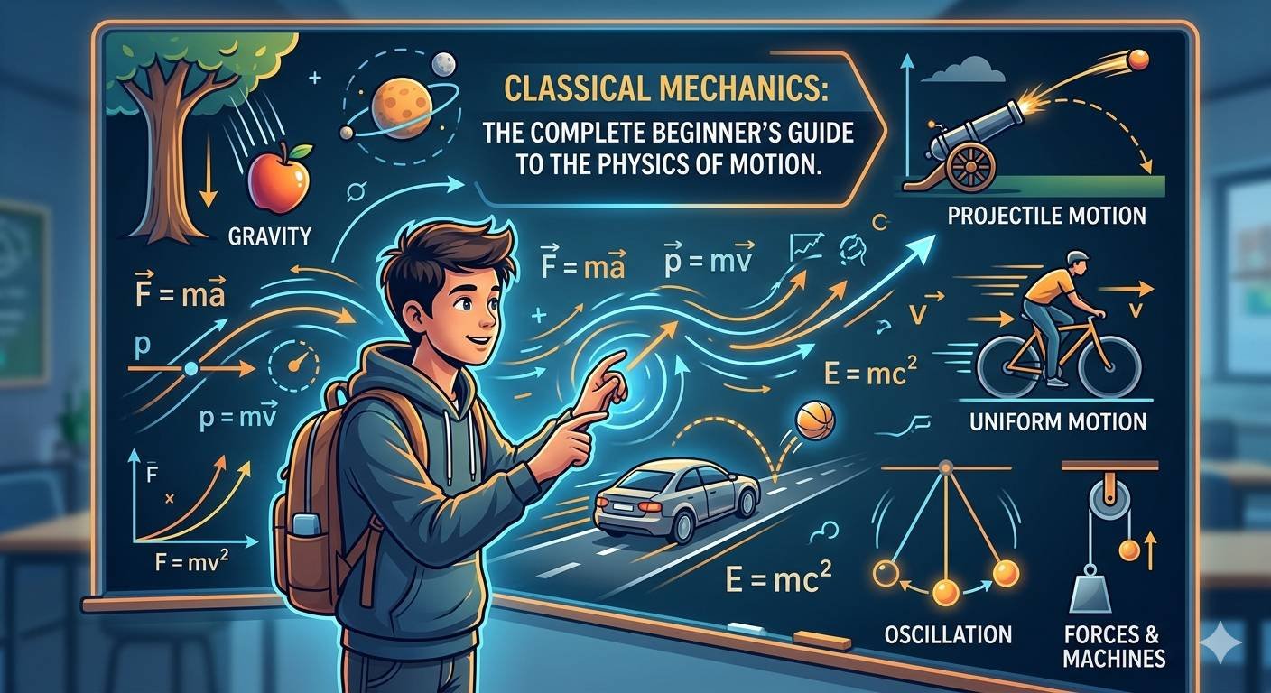 Classical Mechanics The Complete Beginner’s Guide to the Physics of Motion