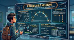 Projectile Motion: Complete Guide with Equations and Solved Examples ...